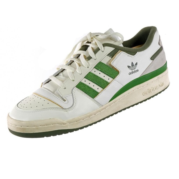 adidas Other - ADIDAS ORIGINALS Forum 84 Low FY8683 White Crew Green Sneakers Shoes Sz. 12 US